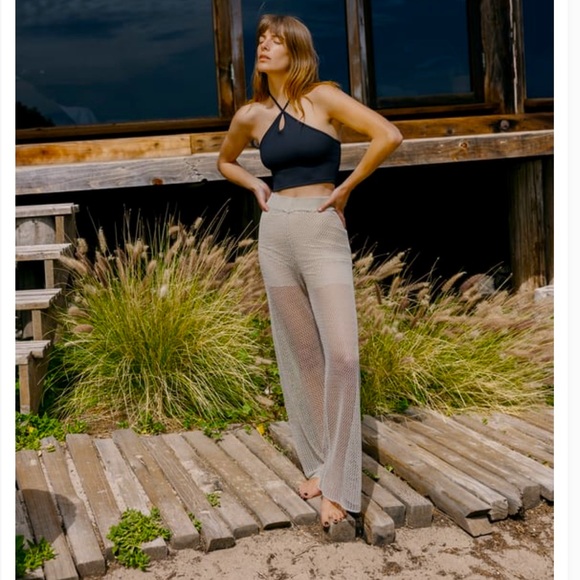 Zara | Pants u0026 Jumpsuits | Zara Mesh Knit Pants | Poshmark